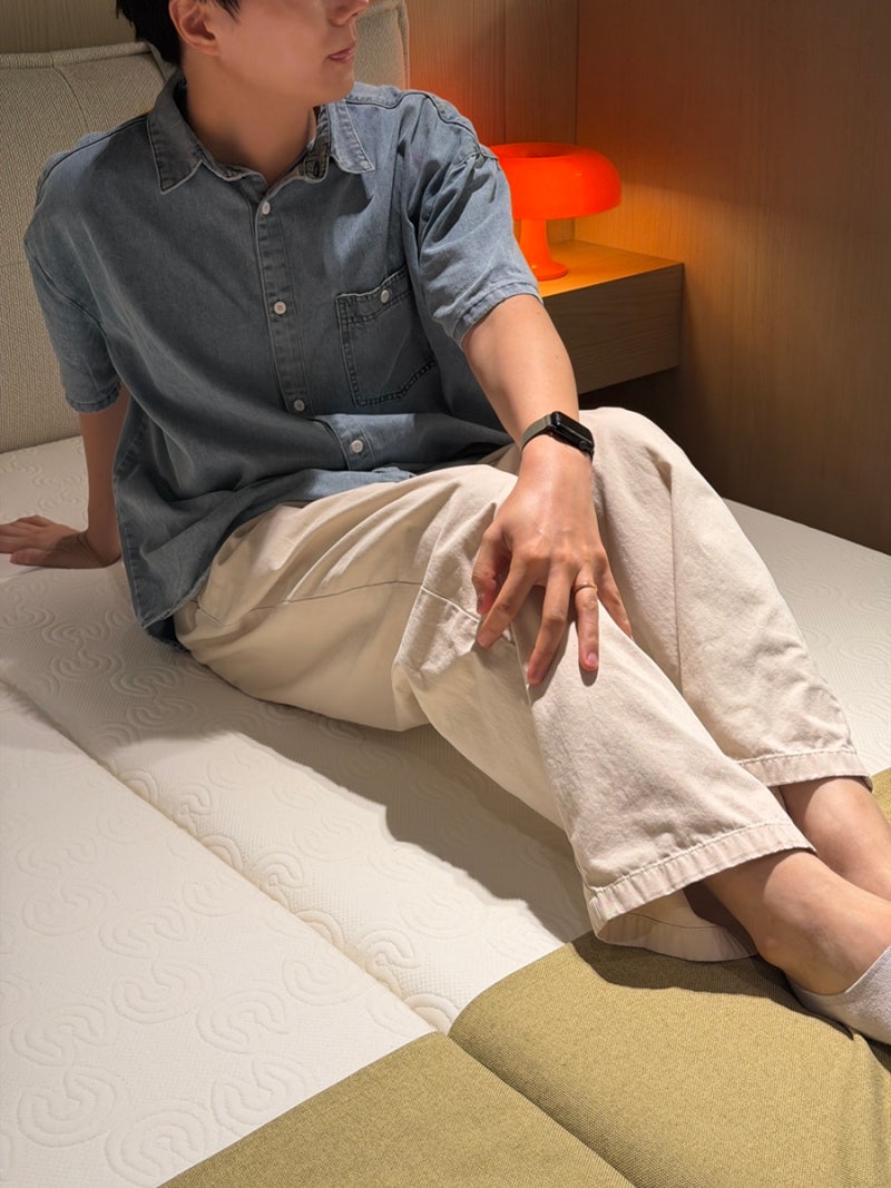 현대백화점 천호점 거북목 회복 베개로 유명한 가누다 까르마 프리미엄 숙면 브랜드