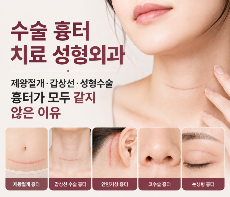 수술 흉터 제거 가격 길이와 봉합 방식을 함께 봐야 정확합니다