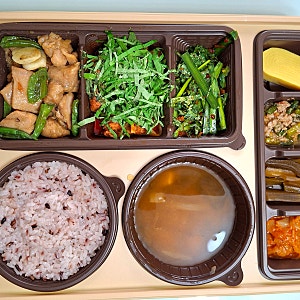 대전 회사 도시락 배달수거 정기배송 업체, 둔산동 본도시락 대전타임월드점 메뉴 가격