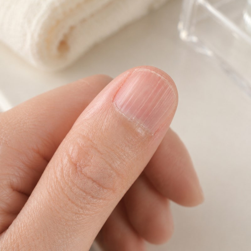 엄지 손톱 세로줄 원인! 손톱 영양제 셀프 네일 케어 방법 (검은줄)