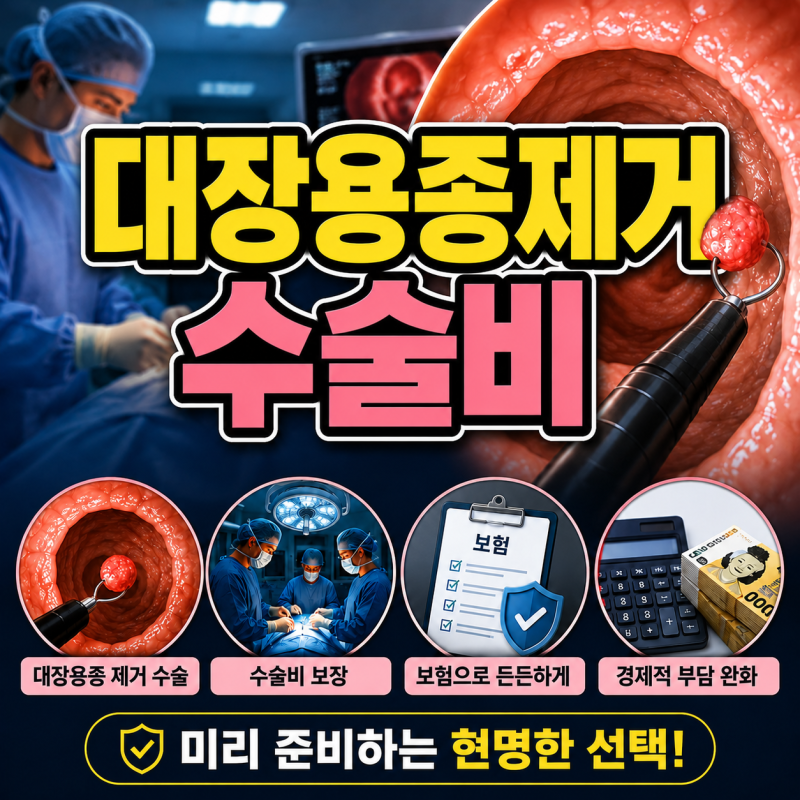 대장용종제거 수술비 보험 청구