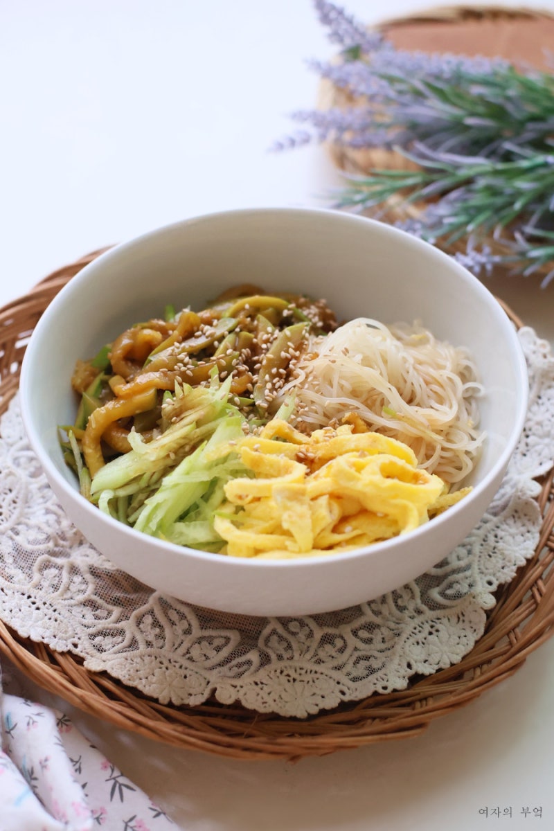 애호박 간장 비빔국수 레시피 양념장