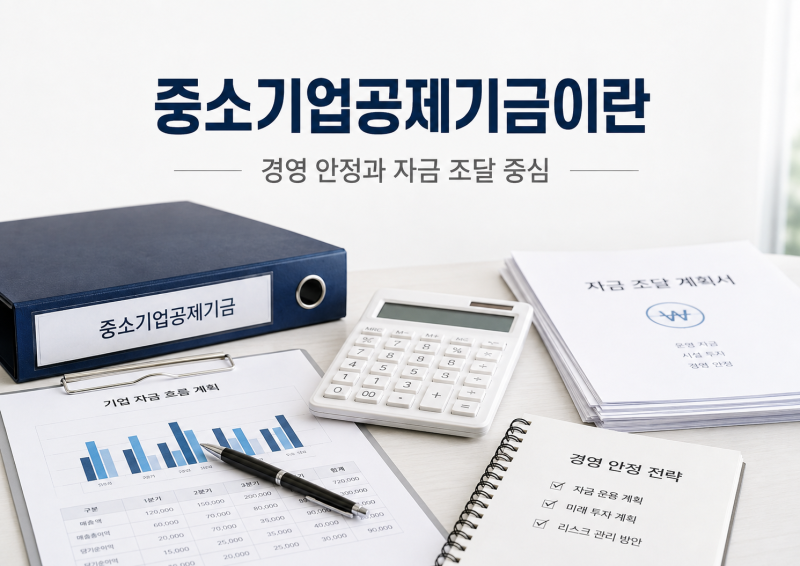 중소기업공제기금 vs 노란우산공제 차이점 완벽 정리 (사업자 절세와 자금 조달)