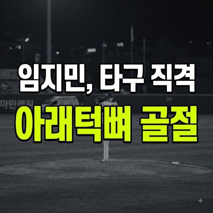 NC 다이노스 <b>임지민</b> 강습 타구 <b>부상</b>, 턱뼈 분쇄 골절로 다음 주 수술 ....