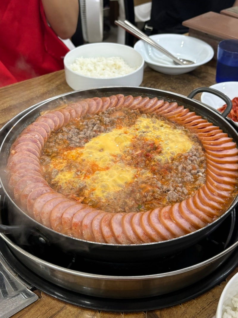 수원 인계동 맛집 이나경송탄부대찌개 주차 주말 웨이팅 꿀팁