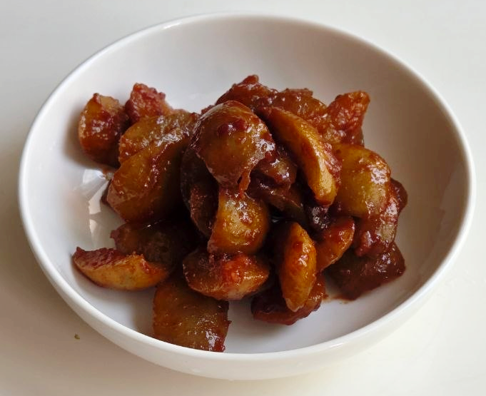 [매실 장아찌 고추장 무침] 쓴맛 없이 아삭아삭! 소주 한 컵으로 만든 밥도둑 매실장아찌 무....