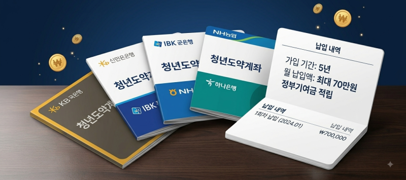 [청년도약계좌 총정리] 가입 조건, 신청 기간 및 정부기여금 세액공제 혜택 유용한 팁