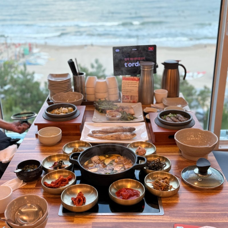 부산 송정 한정식 맛집 다솥맛집 프리미엄 상견례 한정식 코스요리