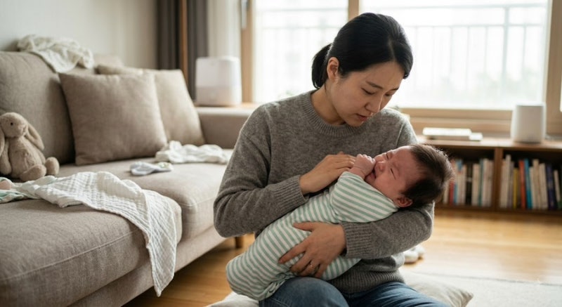 3개월 아기 영아산통 증상 및 시간, 직접 극복한 배앓이 마사지·분유 꿀팁