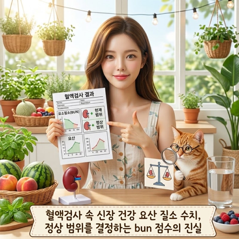 혈액검사 속 신장 건강 요산 질소 수치, 정상 범위를 결정하는 bun 점수의 진실