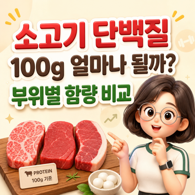 소고기 단백질 많다는데… 다이어트엔 어떤 부위가 좋을까?