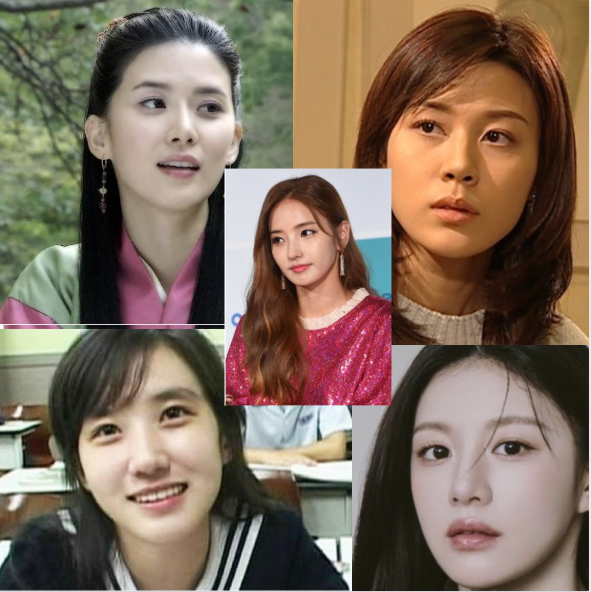 (9탄)"고윤정부터 김하늘까지" 누가 누가 예쁘나?...여자 톱스타 5명 학창 시절과 전성기 미모&....