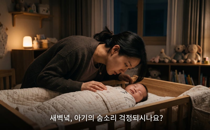 22편 [신생아 소리] 드렁드렁 콧소리, 숨 가쁨, 끄응 소리... 정상일까?