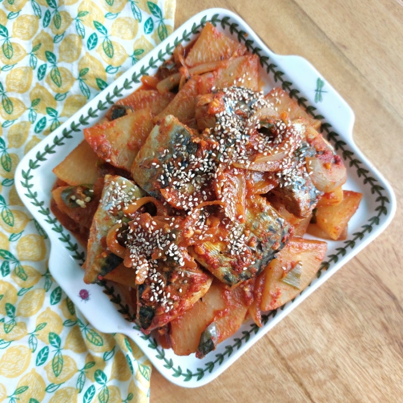 고등어무조림 황금레시피, 매콤칼칼한 밥도둑 고등어조림 만들기