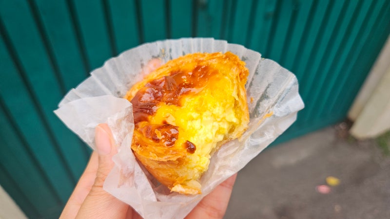 부산 광안리 에그타르트 맛집 '에타리' 카페 주차장 포장 웨이팅 보관