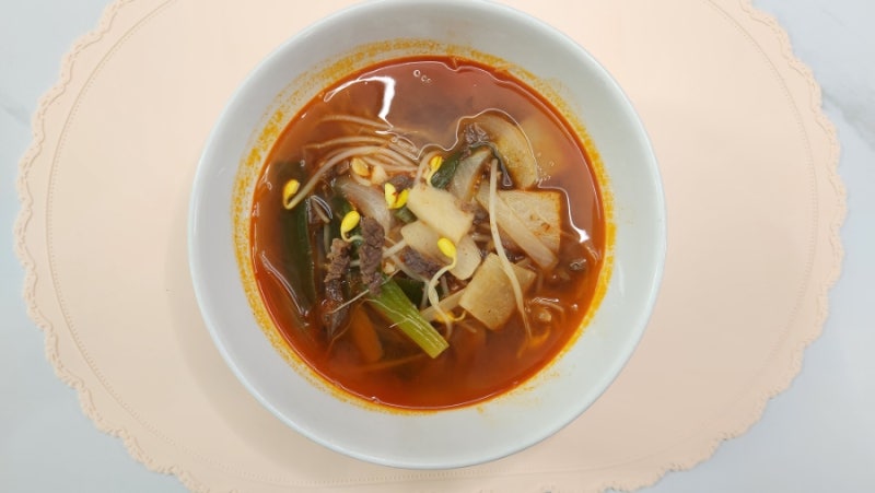 경상도식 소고기무국 끓이기｜얼큰한 소고기무국 레시피, 해장국으로 든든한 집밥레시피