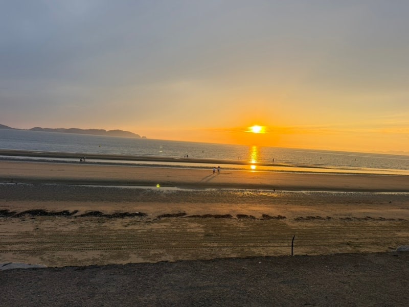泰安露營場推薦 / 海洋景觀+夕陽美景「泰安Badadream露營場」36號拖車碎石營位真實後記