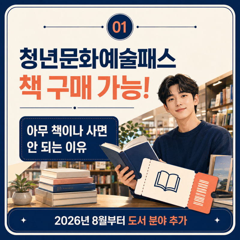청년문화예술패스로 책도 산다! YES24·서점ON 구매방법 총정리