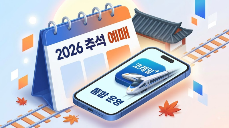 2026 추석 기차표 예매 일정 KTX SRT 통합 예매 방법 및 취소표 꿀팁 정리