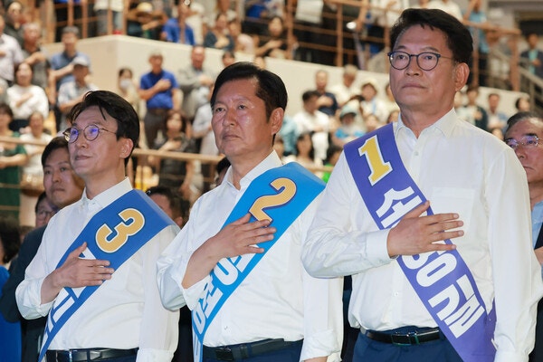 민주당 전남광주·전북 경선 결과, <b>김민석</b> 58%대 <b>압승</b>…<b>호남</b>이 당대....