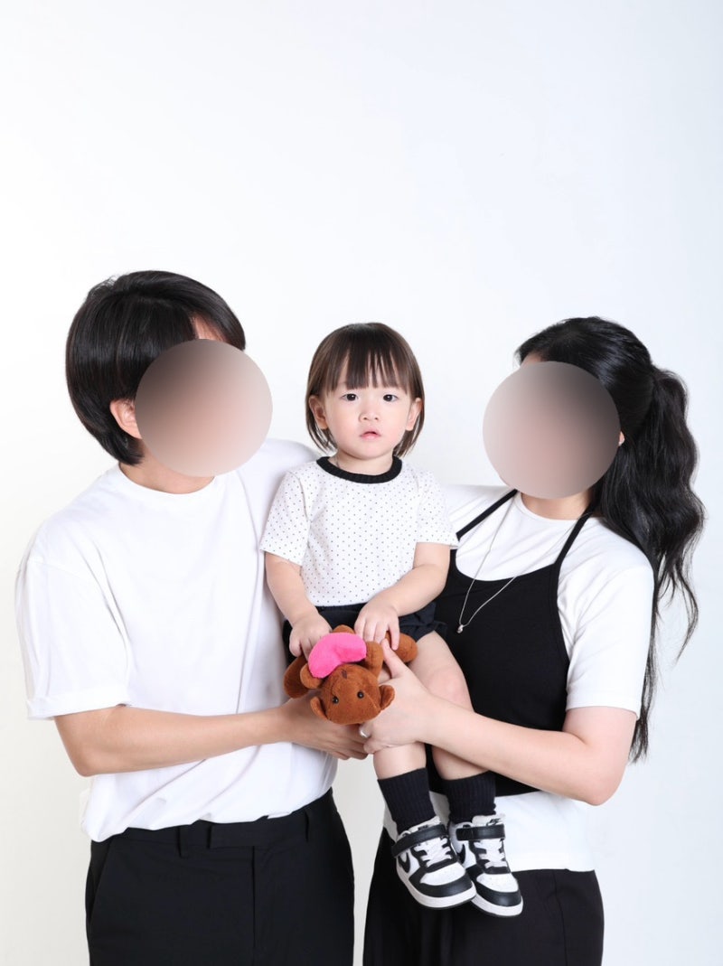[인천 계양/ 아기랑 가족사진 촬영] 키다리아저씨사진관 계양구청점 후기