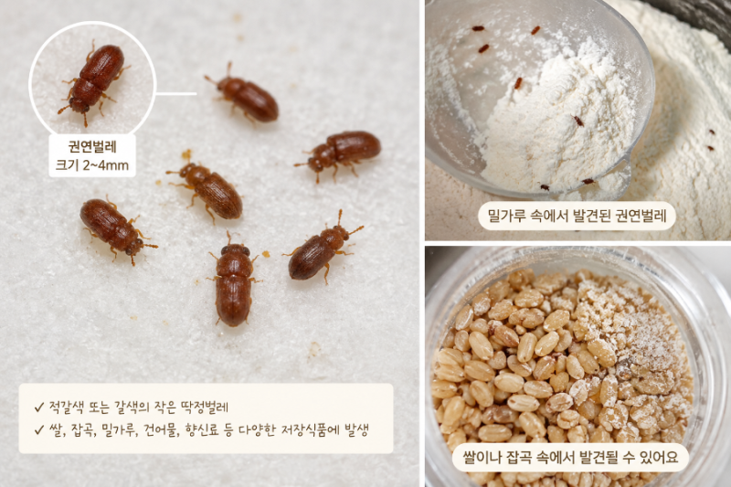 집에 작은 갈색 벌레가 계속 나온다면? 권연벌레 원인부터 퇴치·예방법까지
