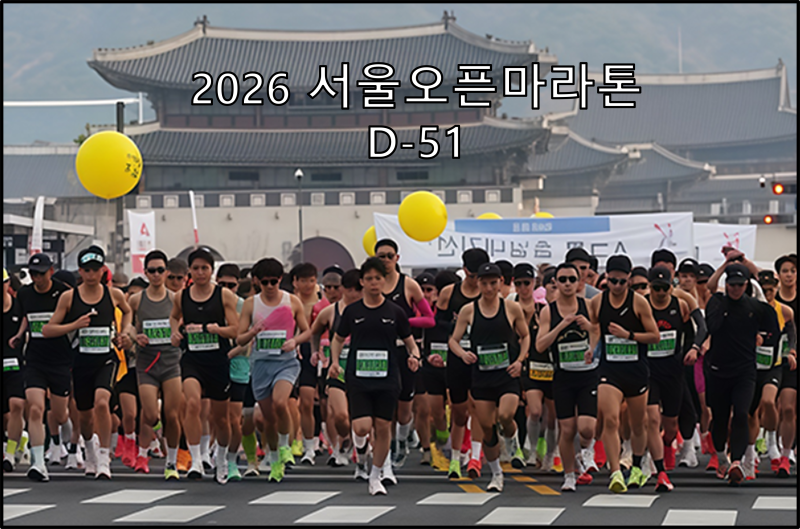2026 서울오픈마라톤 D-51 | 하프마라톤 벼락치기 연습 돌입