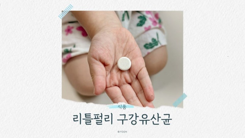 어린이 구강유산균 추천 │ 리틀펄리 구강유산균 프로덴틱스로 시작한 아이 구강관리 루틴