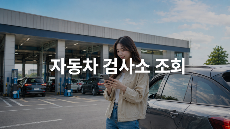 자동차 검사소 조회 가까운 검사장 찾는 방법과 예약 전 확인사항