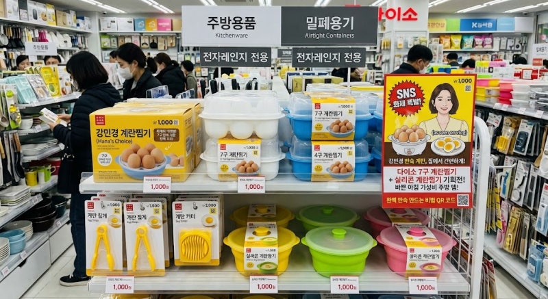 다이소 계란찜기 판매할까? 매장 위치부터 전자레인지 시간, 반숙 성공법까지