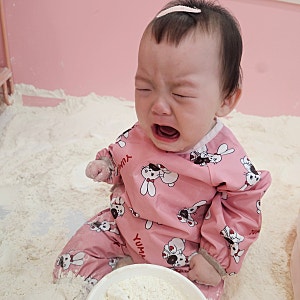 8개월 아기랑 서울형키즈카페 관악구 보라매동점 밀가루 특화 후기