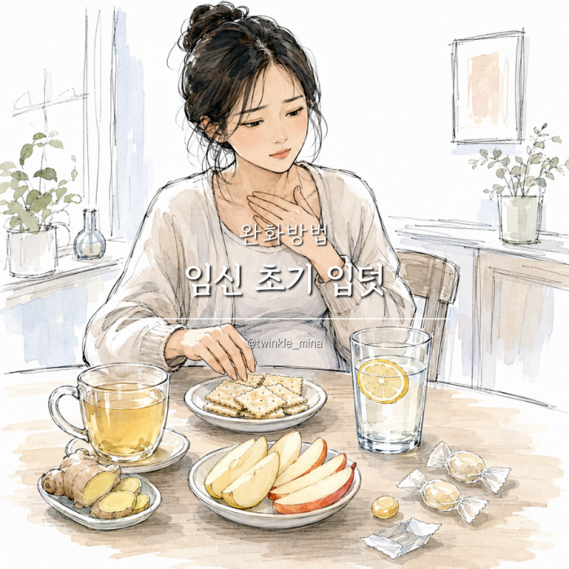 임신 초기 입덧 완화방법 완화음식 캔디 사탕 효과있을까?