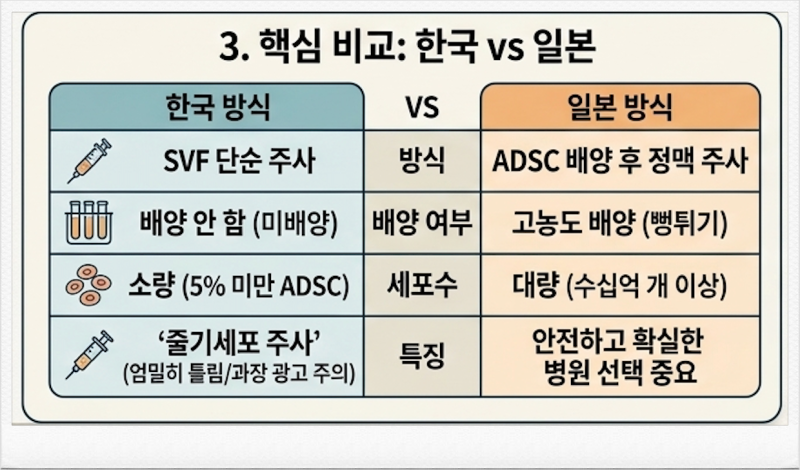 일본 줄기세포 주사 어떻게 가나? 가격은?
