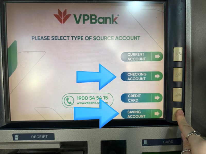 호치민 트래블월렛 ATM 수수료 무료 출금 방법, VPBank 인출 꿀팁