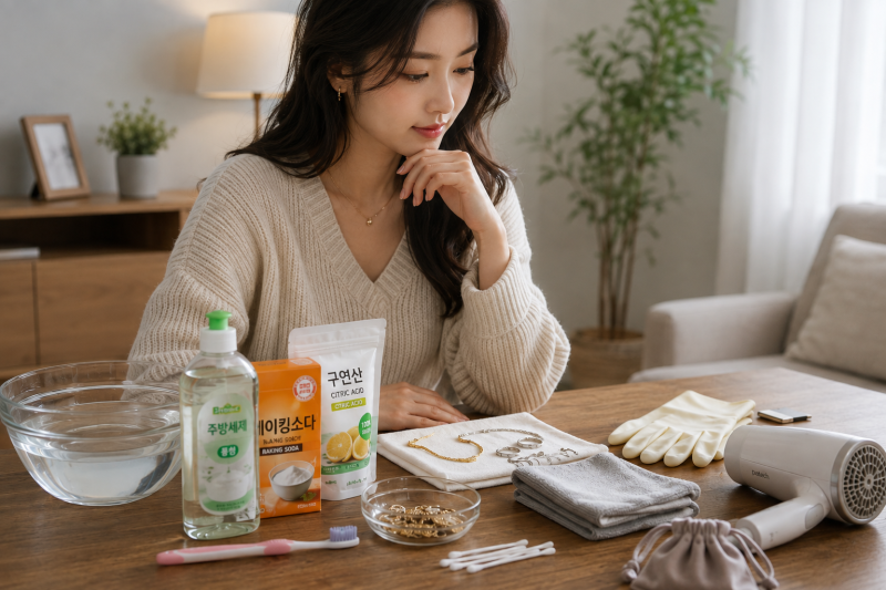빛바랜 금제품, 새것처럼 반짝이게 관리하는 실전 케어법