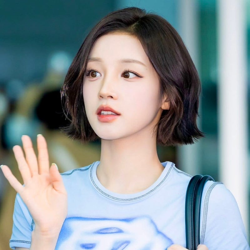 [헤어스타일] 아이들 우기 단발 모음 - 레이어드 중단발, 칼단발 다 이쁨!