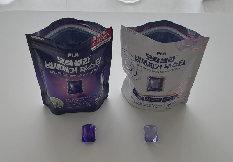 빨래 쉰내 제거에 효과 본 피지 모락셀라 냄새제거 부스터 코튼향, 화이트 머스크향 사용 후....