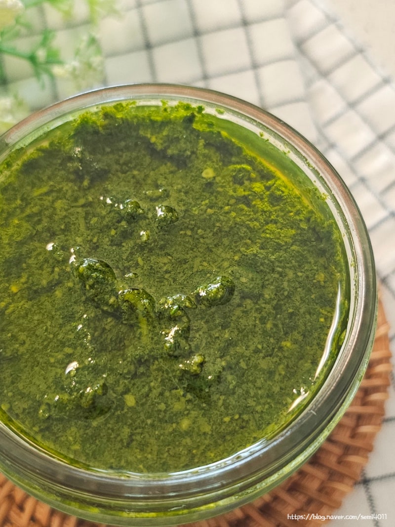 깻잎페스토 만들기 향긋한 깻잎 요리 페스토 파스타