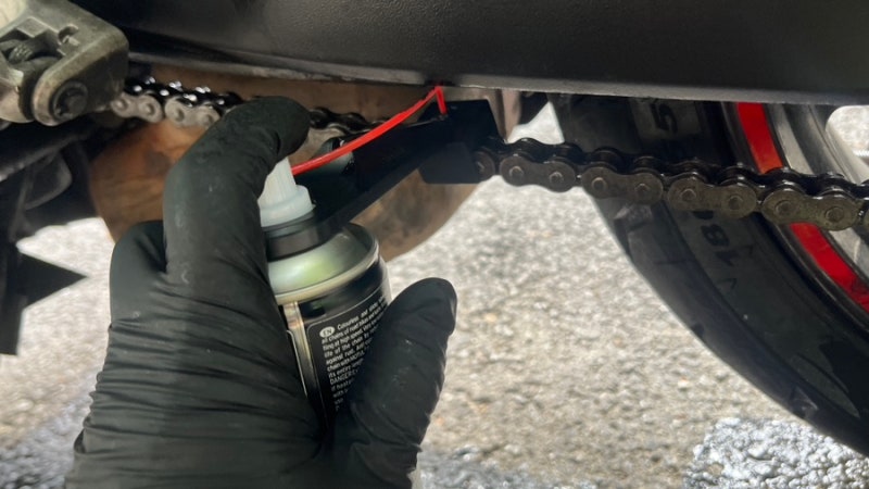 혼다 바이크 CBR650R 체인 루브 작업 DIY