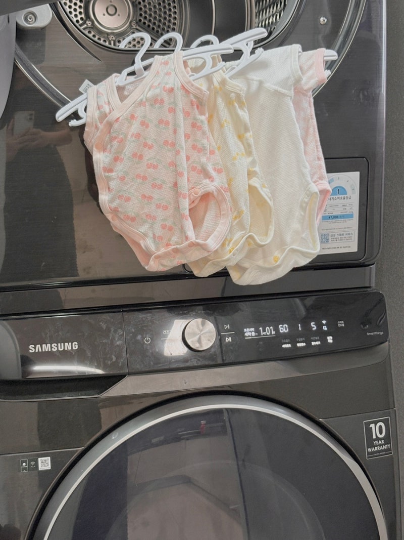 아기옷 세탁 전 꼭 해야 할 세탁기 청소｜신생아 빨래 세탁조 클리너 1번으로 끝내지 않은 이....
