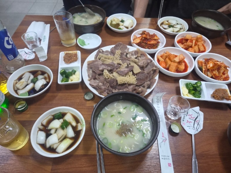 대구맛집 30년전통의 칠성시장 노포 맛집으로 유명한 한우정소곰탕전문점