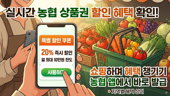 하나로마트 갔다가 당황하셨죠?” 농협 20% 할인 상품권 제대로 쓰는 법