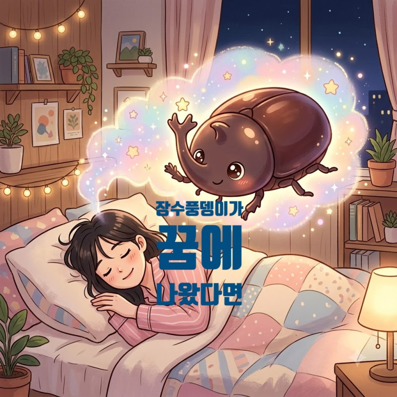 장수풍뎅이꿈, 그냥 지나치면 안 되는 이유｜상황별 꿈해몽