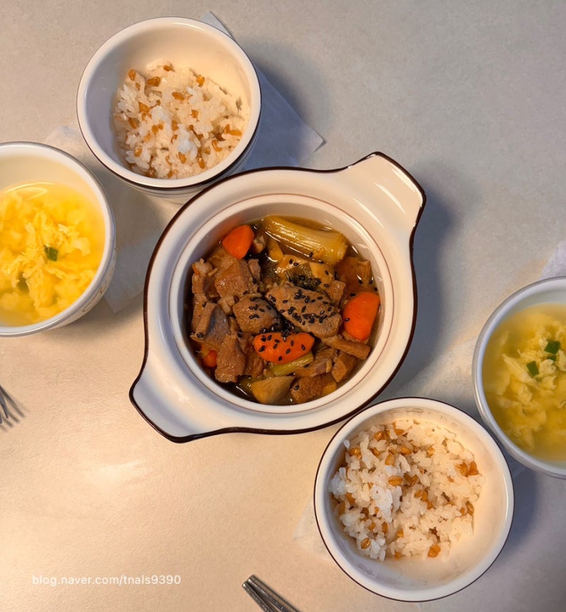 돼지고기 순살갈비찜