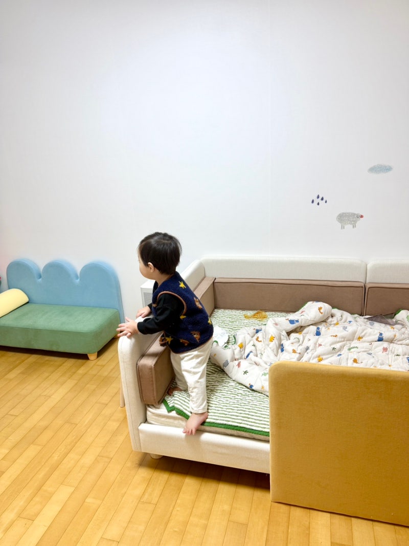 [19개월~] 범퍼침대 졸업, 바치포칠드런 라일락 침대 후기