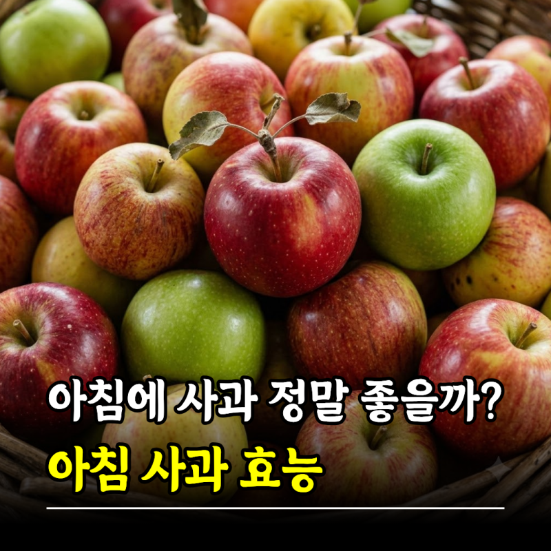 "아침에 사과 정말 좋을까?" 아침사과효능