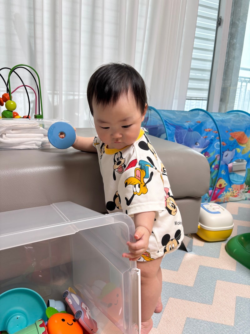[생후 329일] 10개월 아기 일상 3 _ 아기가 장염에 걸렸다. 세균성 장염 증상, 회복 기간, 약 처....