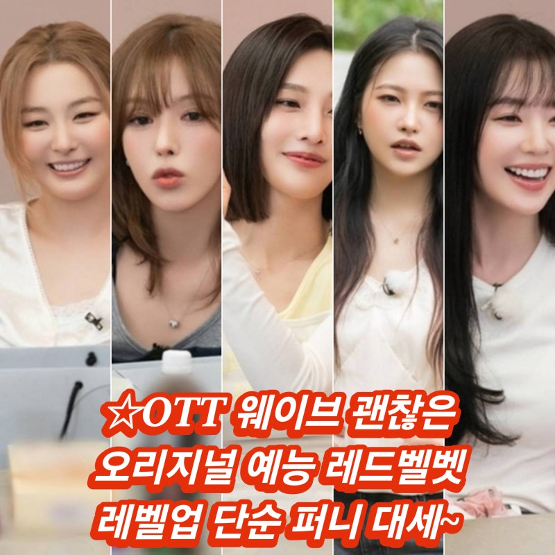 데뷔 12년차?? 걸그룹 수명 이리 기나 그녀들 변화 재미 레드벨벳 단독 리얼리티 예능 <레벨업....