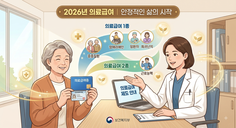 2026년 의료급여 완벽정리 | 1종·2종 본인부담금 차이부터 부양비 폐지까지 (계산법·실사례 ....