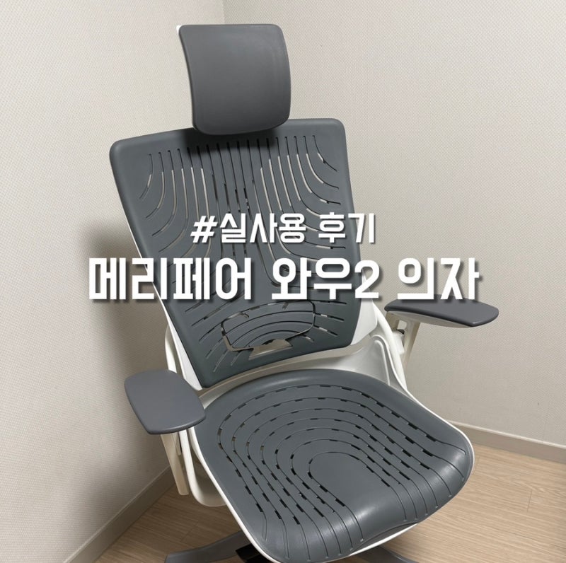 허먼밀러는 마음속에 묻어두고, 시디즈 대신 메리페어 와우2를 선택한 이유